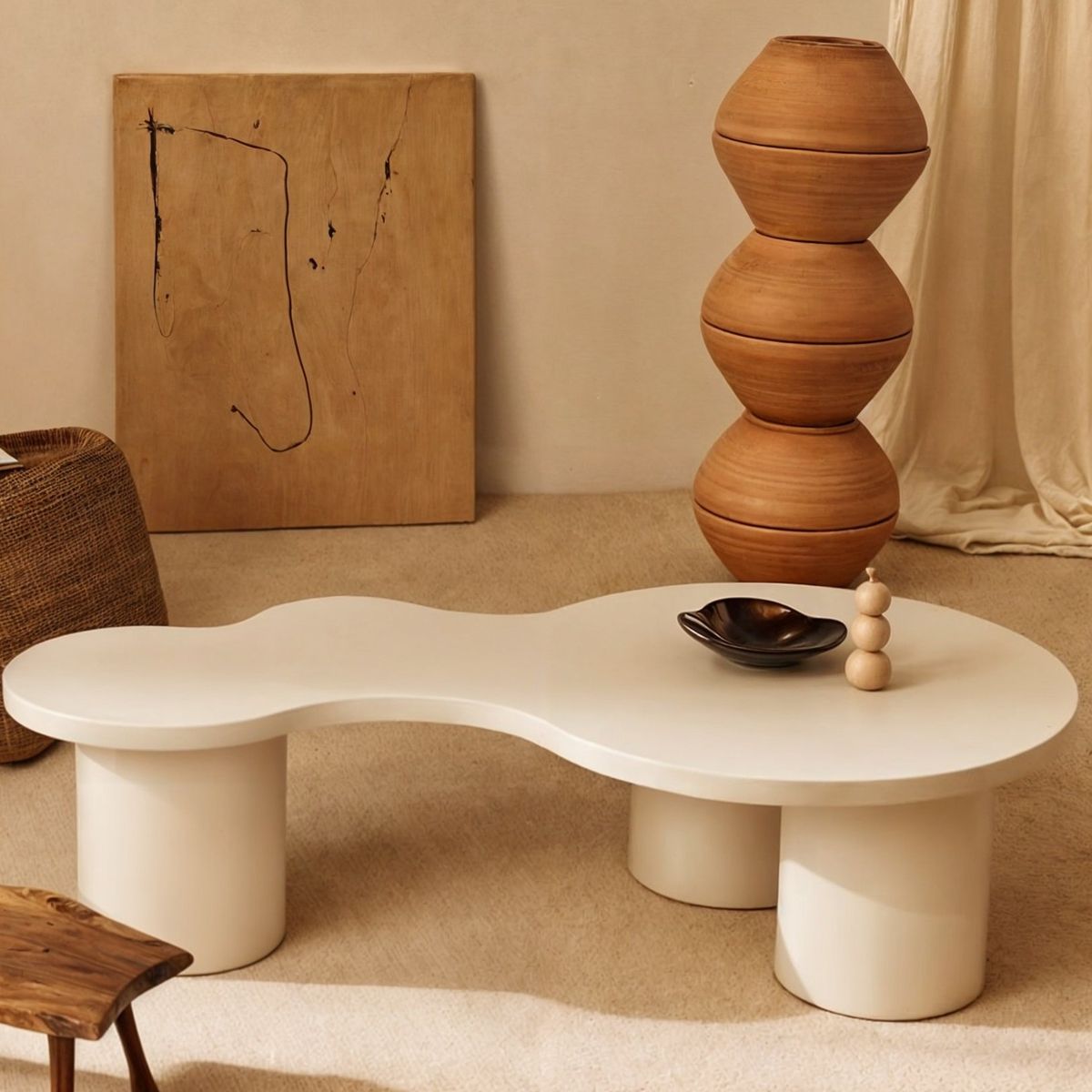 GENERICO - Mesa de Centro Sinatra - Blanco