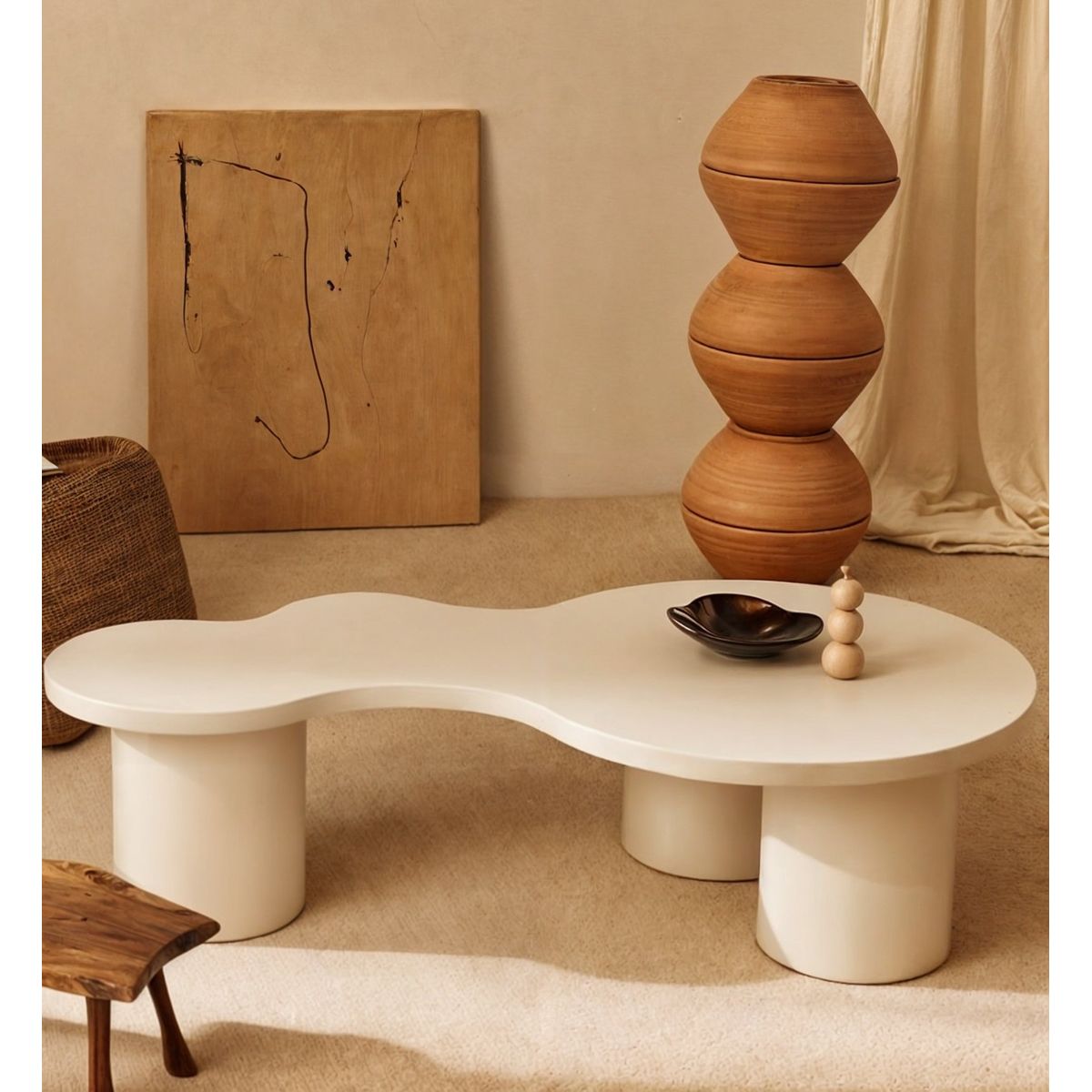 GENERICO - Mesa de Centro Sinatra - Blanco