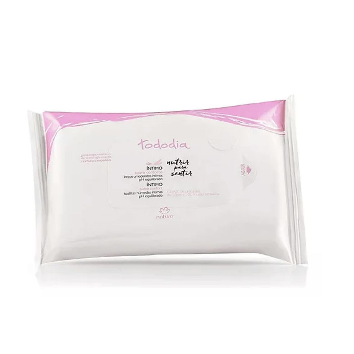 NATURA - Toallitas húmedas Intimas suave confort Tododia Natura