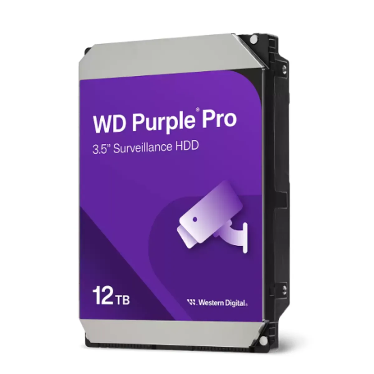 WESTERN DIGITAL - DISCO DURO PURPURA WD 12TB SATA VIDEOVIGILANCIA