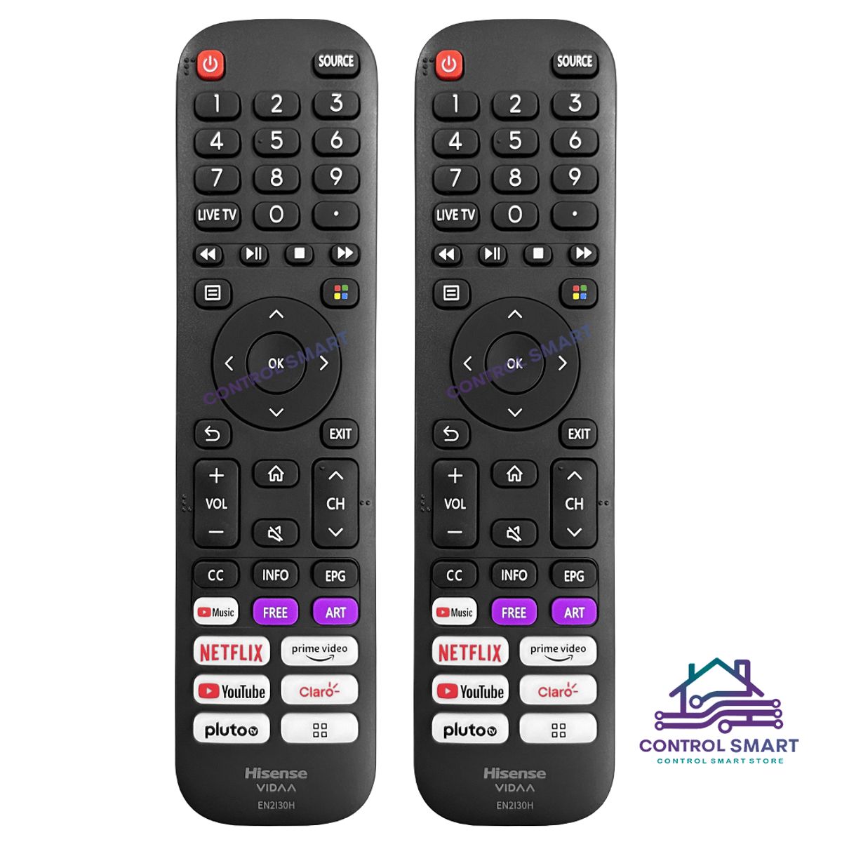 HISENSE - Control Remoto Original Hisense para Smart TV