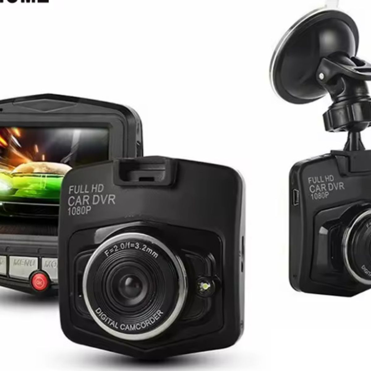 GENERICO - Camara para automovil Seguridad de conductor Interior y exterior