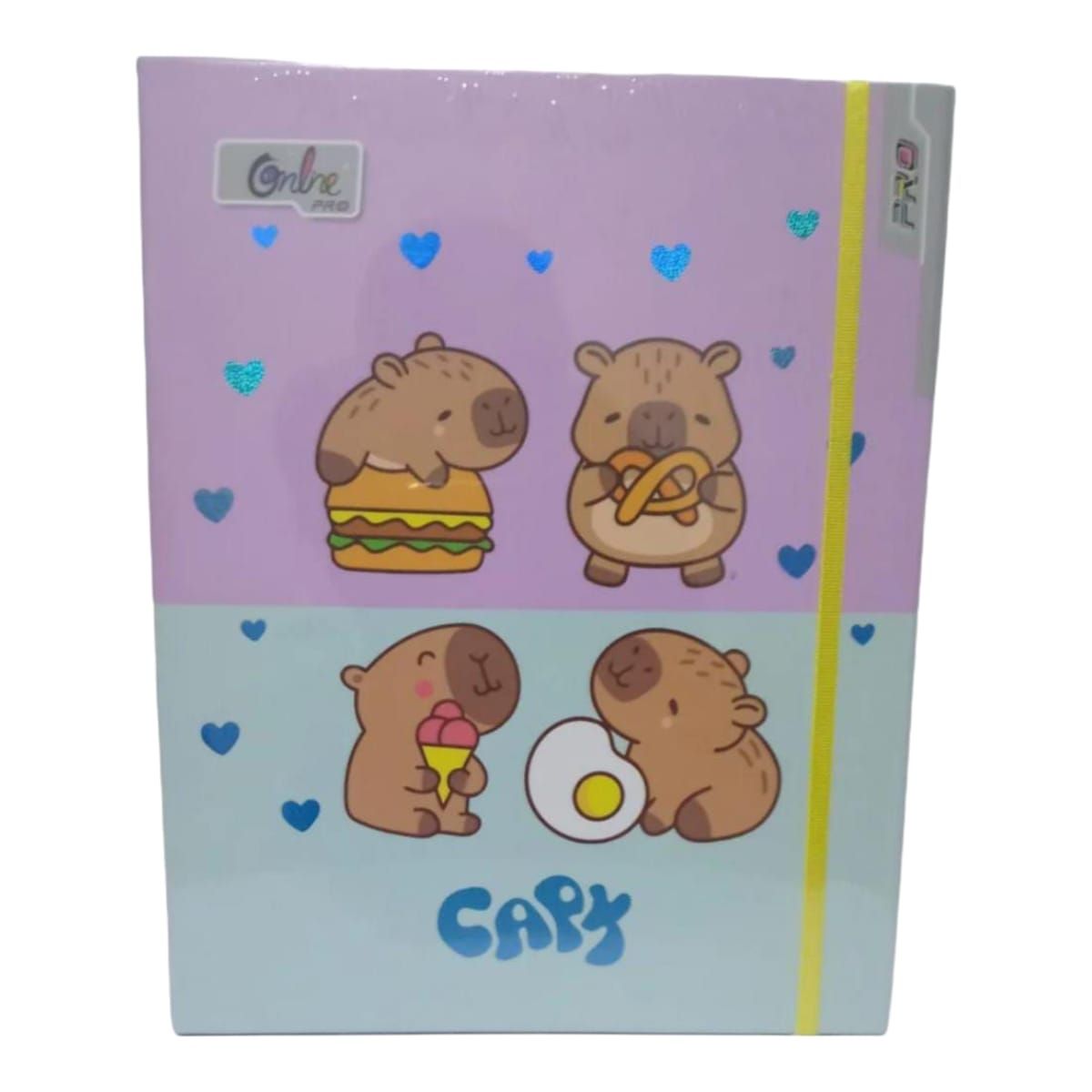 GENERICO - CUADERNO CAPIBARA  A4 ANILLADO 150 HOJAS