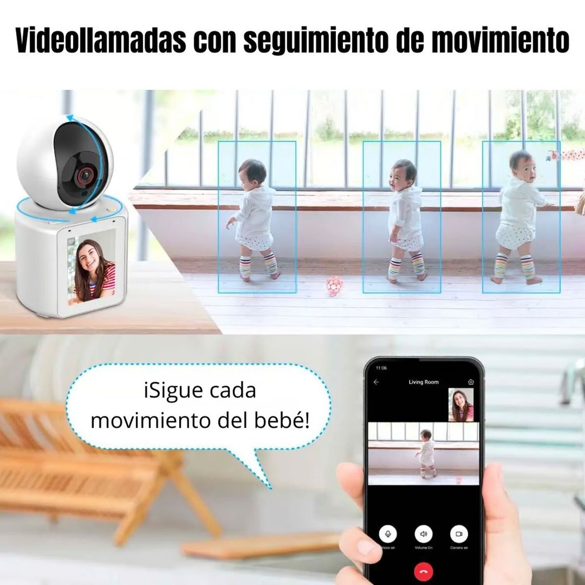GENERICO - Monitor de Mascotas Bebes o Adultos Mayores