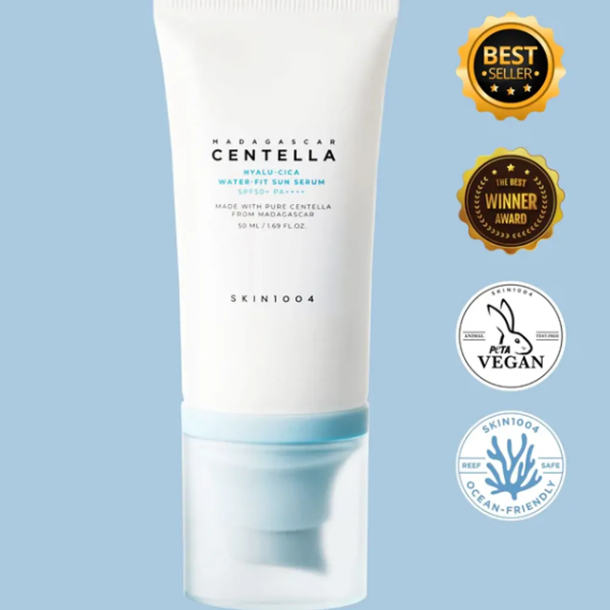 SKIN1004 - SKIN1004 MADAGASCAR CENTELLA WATER-FIT SUN SERUM 50ML