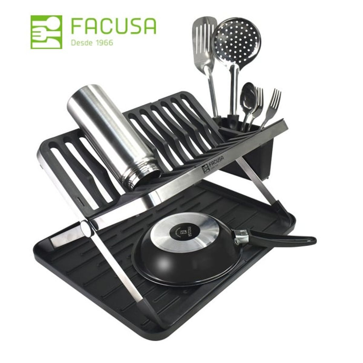 FACUSA - Escurridor de Platos  c/ acero   Facusa