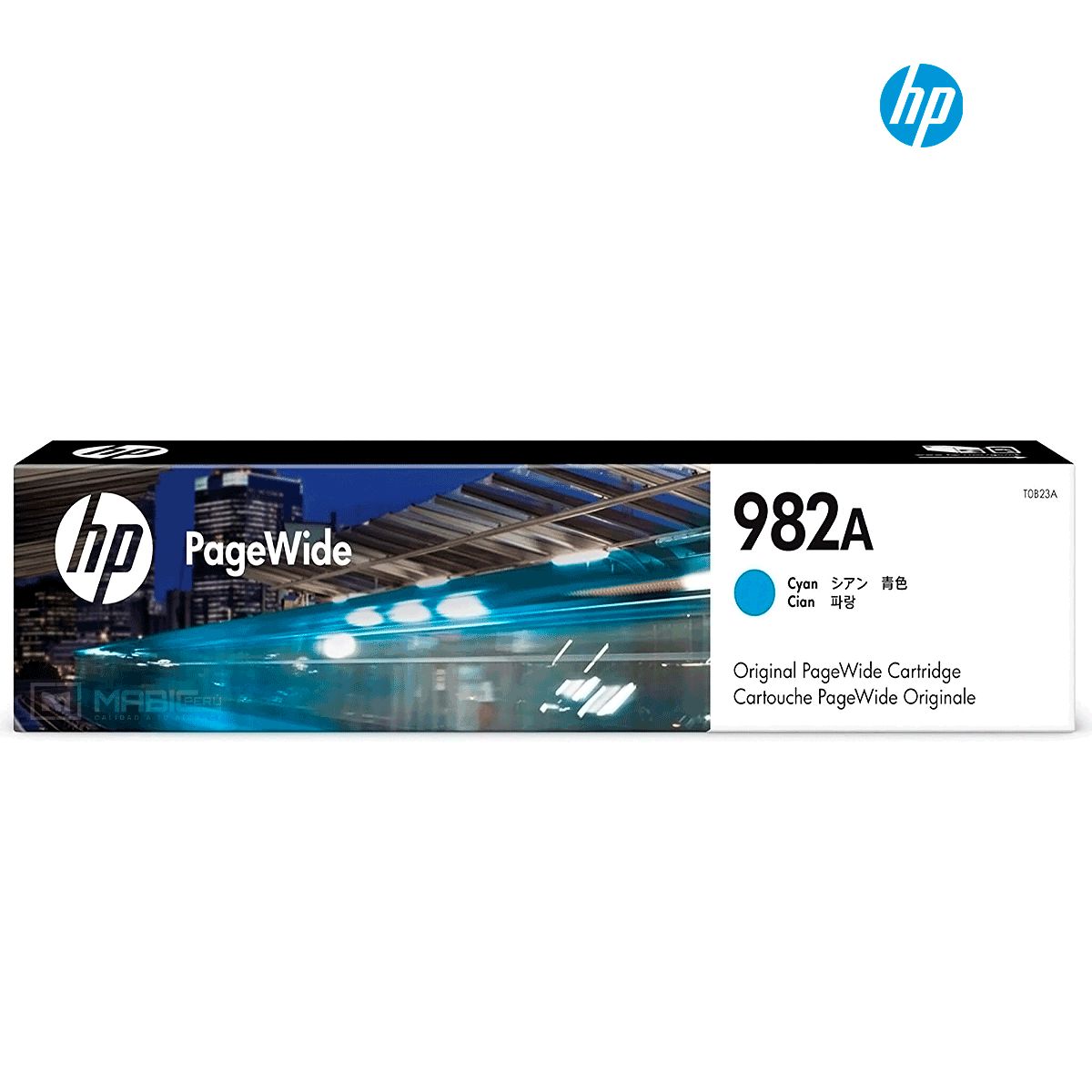 HP - Cartucho de Tinta HP 982A Cian T0B23A Original