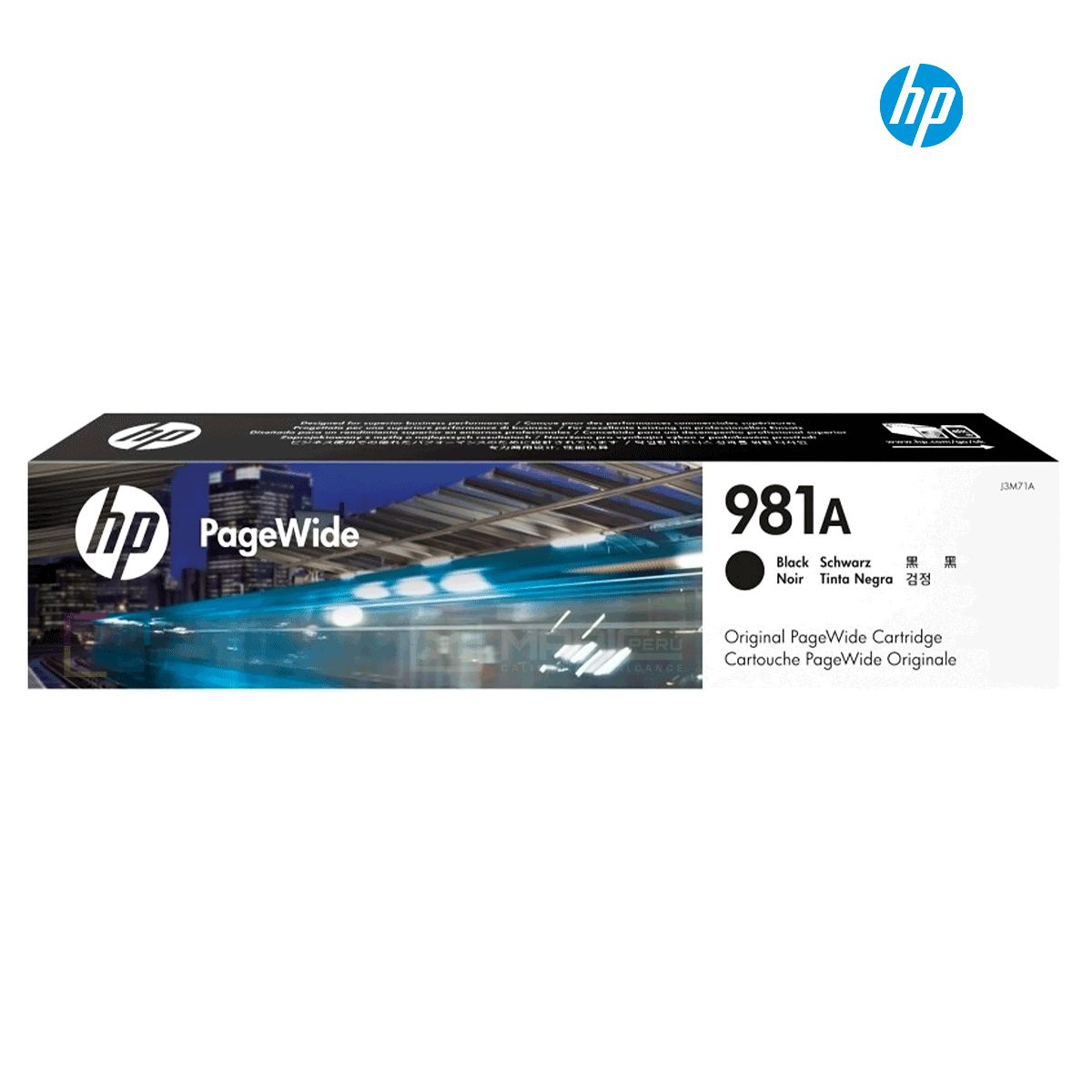 HP - Cartucho de Tinta HP 981A Negro J3M71A Original