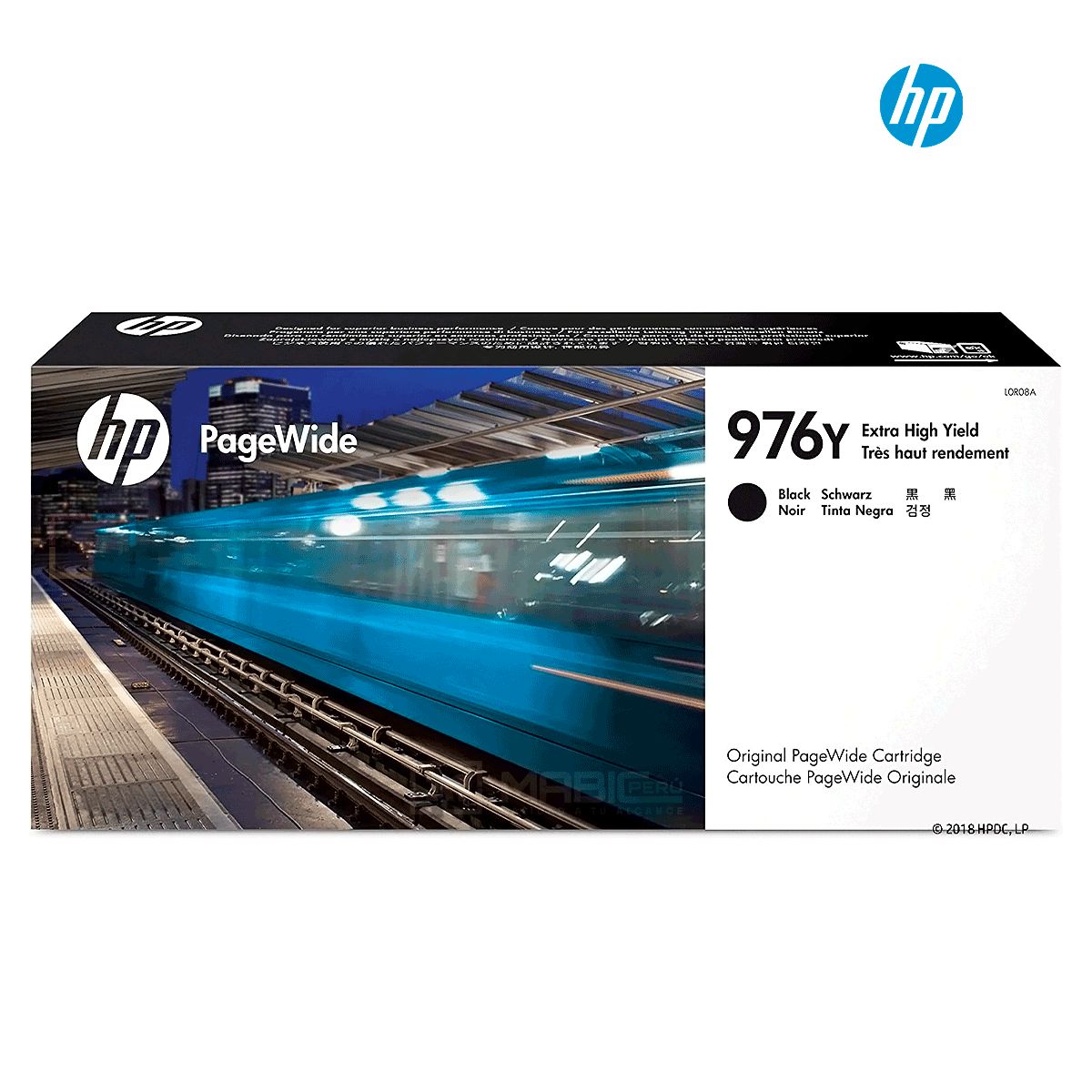 HP - Cartucho de Tinta HP 976Y Negro L0R08A Original