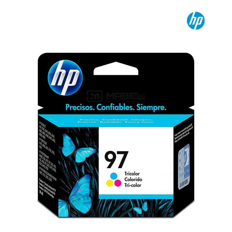 HP - Cartucho de Tinta HP 97 Tricolor C9363WL Original