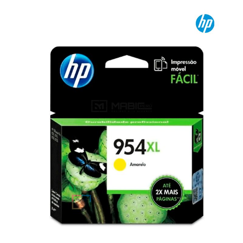 HP - Cartucho de Tinta HP 954XL Amarillo L0S68AL Original