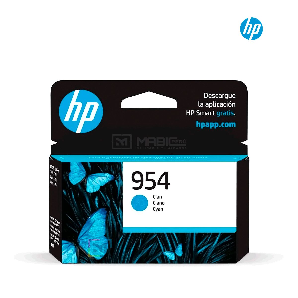 HP - Cartucho de Tinta HP 954 Cian L0S50AL Original