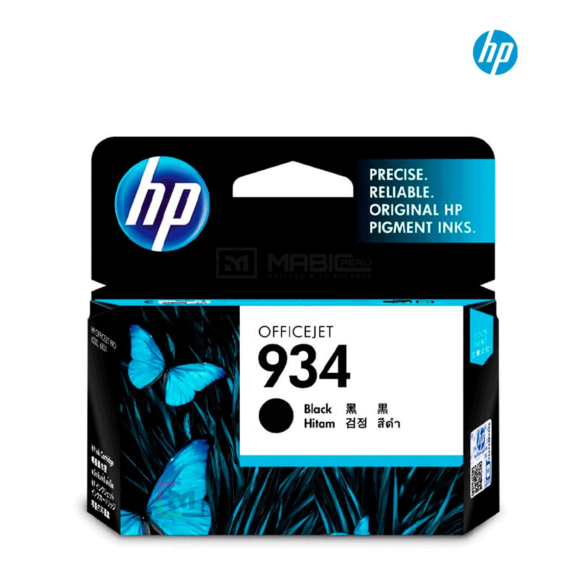HP - Cartucho de Tinta HP 934 Negro C2P19AL Original