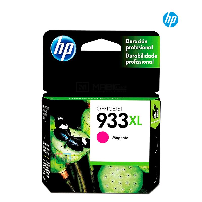 HP - Cartucho de Tinta HP 933XL Magenta CN055AL Original