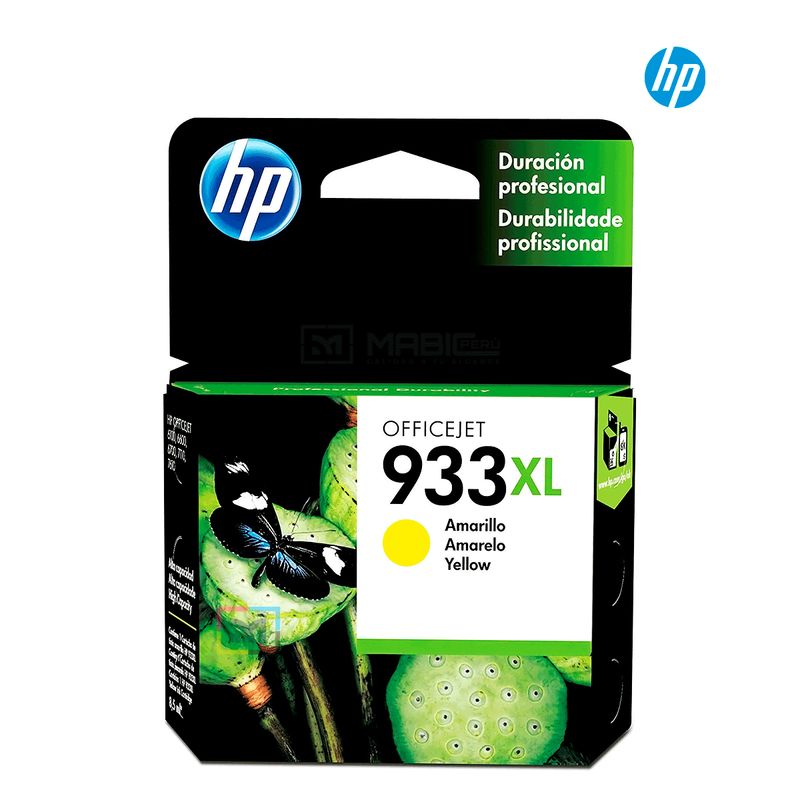 HP - Cartucho de Tinta HP 933XL Amarillo CN056AL Original