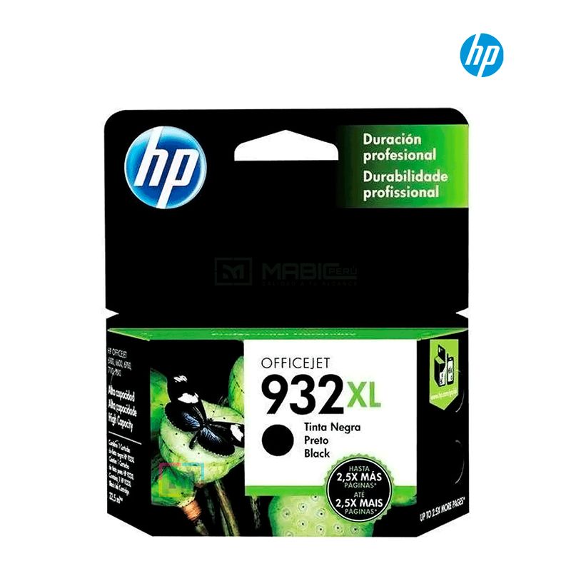 HP - Cartucho de Tinta HP 932XL Negro CN053AL Original