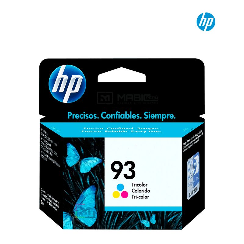 HP - Cartucho de Tinta HP 93 Tricolor C9361WL Original