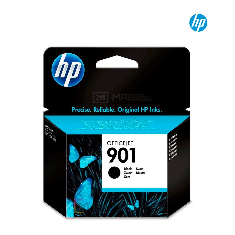 HP - Cartucho de Tinta HP 901 Negro CC653AL Original
