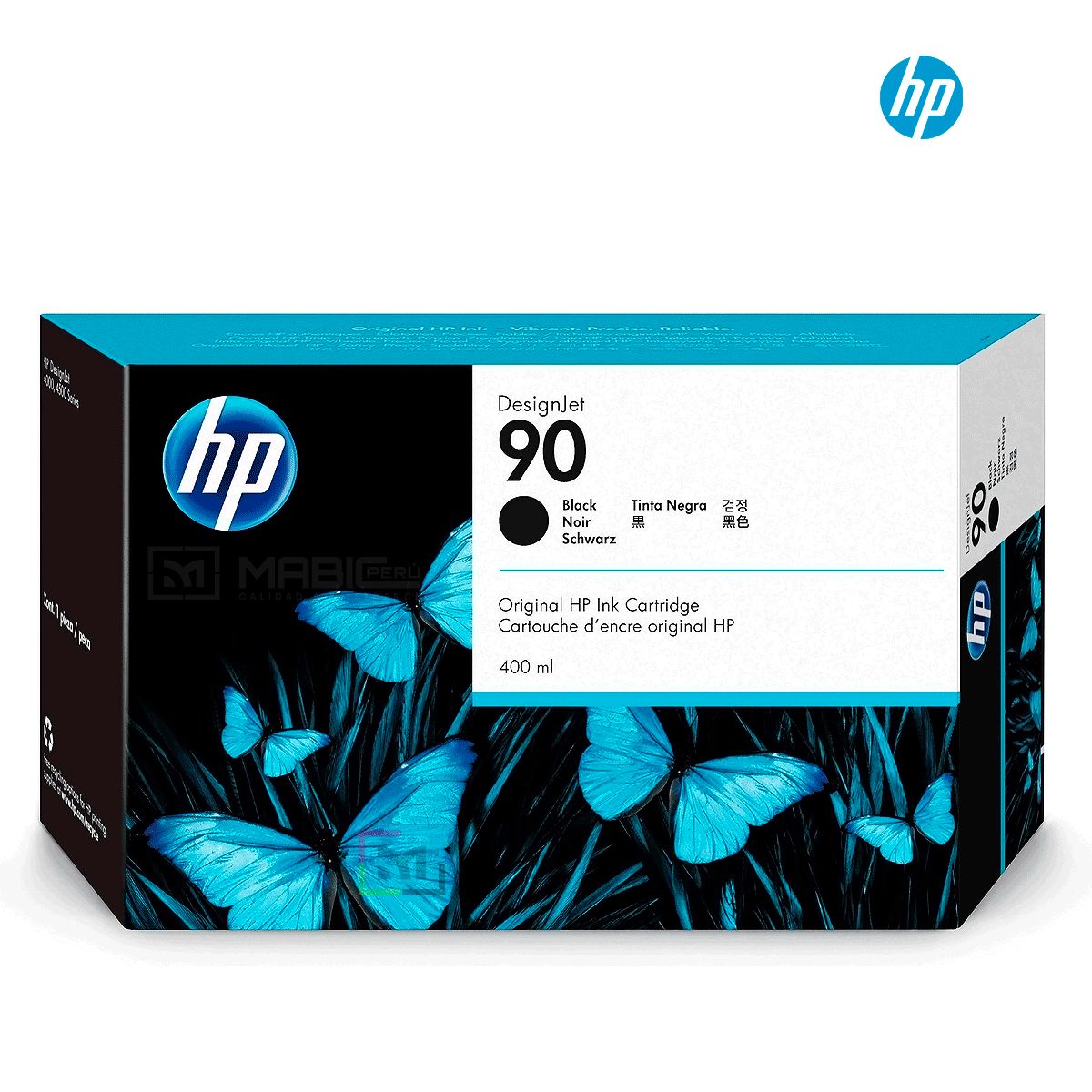 HP - Cartucho de Tinta HP 90 Negro C5058A Original