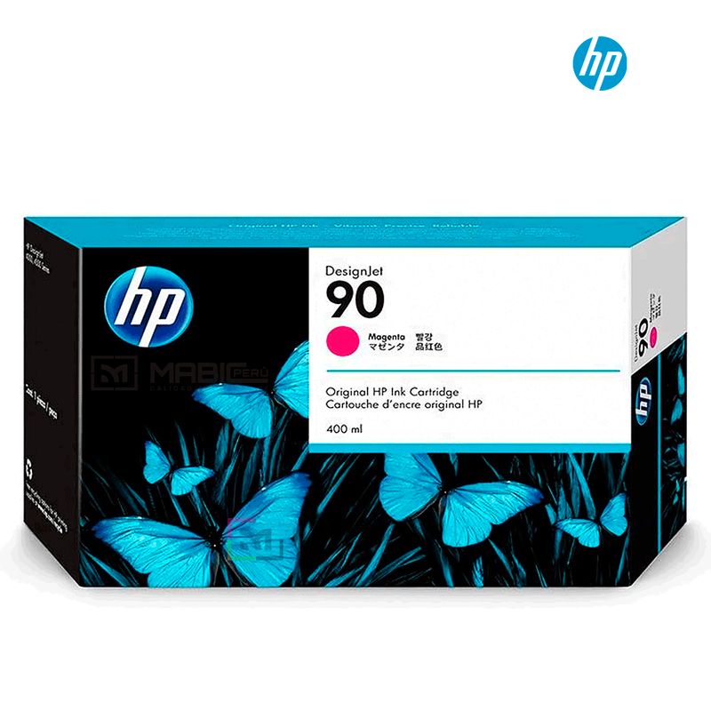 HP - Cartucho de Tinta HP 90 Magenta C5063A Original