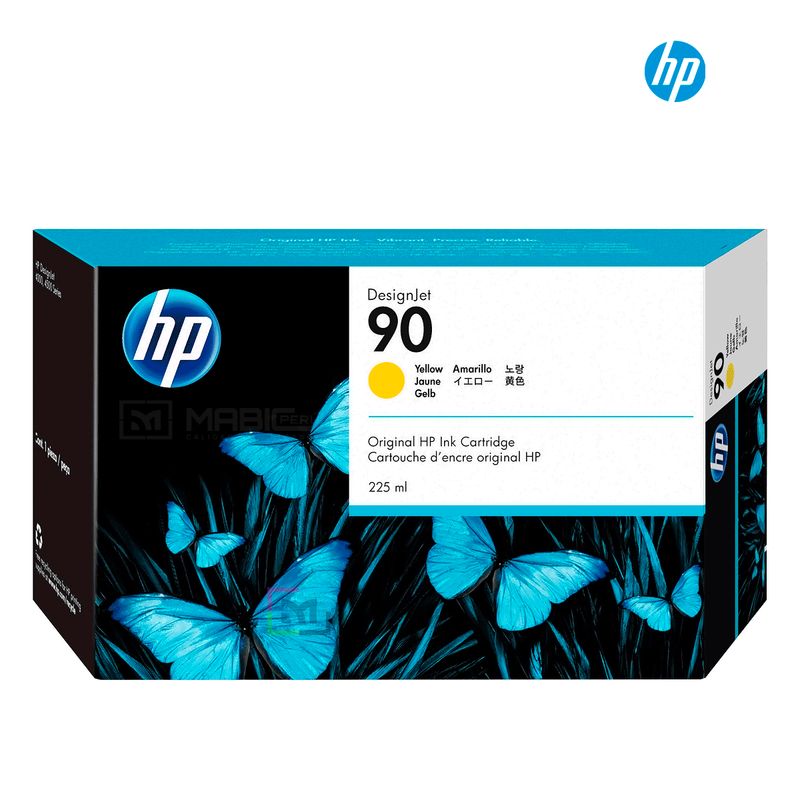 HP - Cartucho de Tinta HP 90 Amarillo C5064A Original