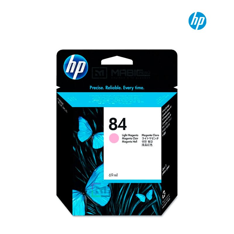 HP - Cartucho de Tinta HP 84 Magenta Claro C5018A Original