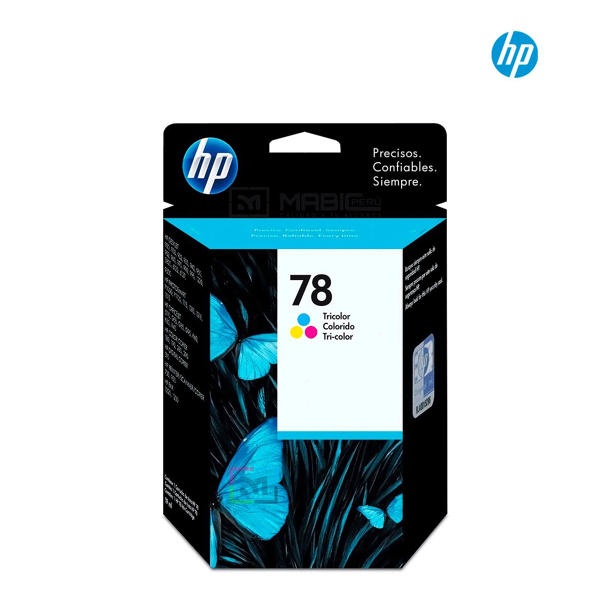 HP - Cartucho de Tinta HP 78 Tricolor C6578DL Original