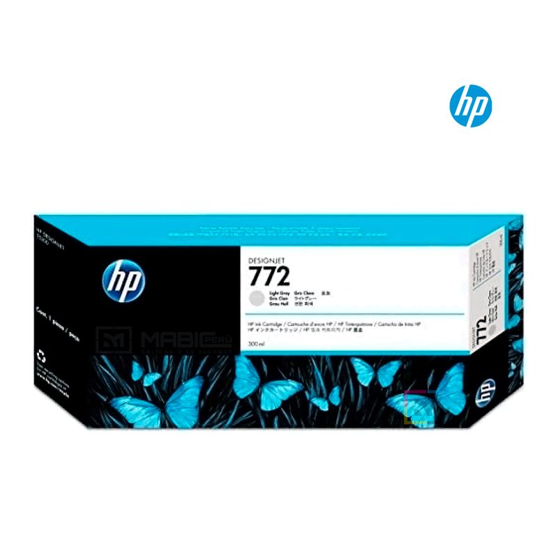 HP - Cartucho de Tinta HP 772 Gris CN634A Original