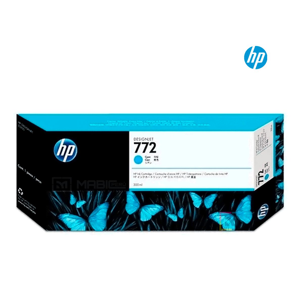 HP - Cartucho de Tinta HP 772 Cian CN636A Original