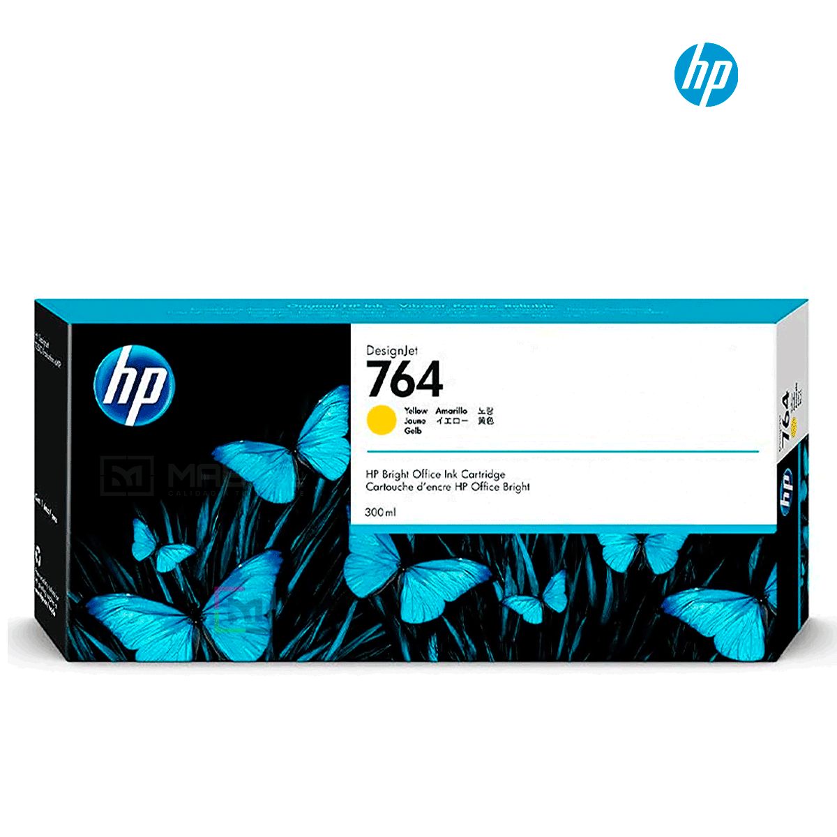 HP - Cartucho de Tinta HP 764 Amarillo C1Q15A Original