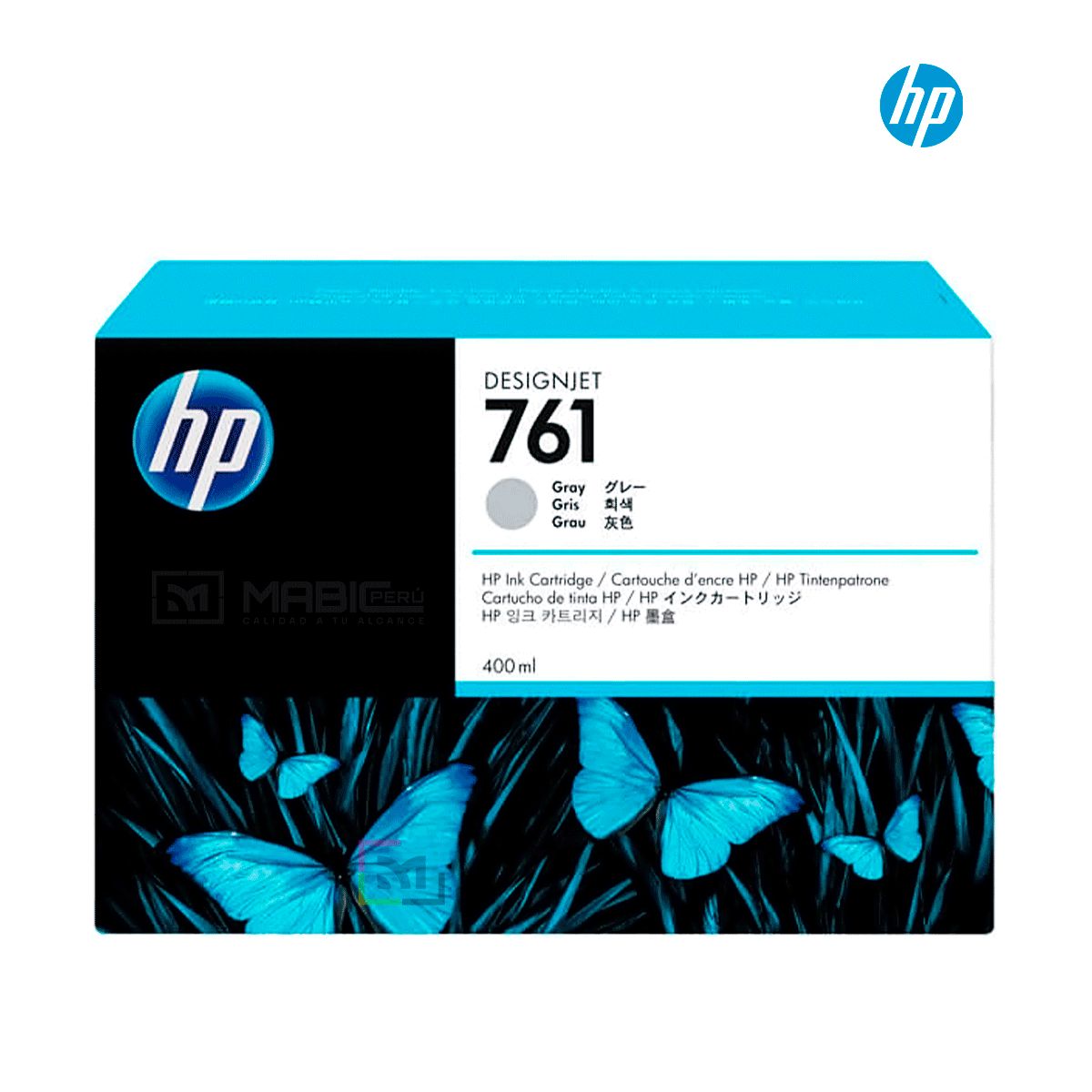 HP - Cartucho de Tinta HP 761 Gris CM995A Original