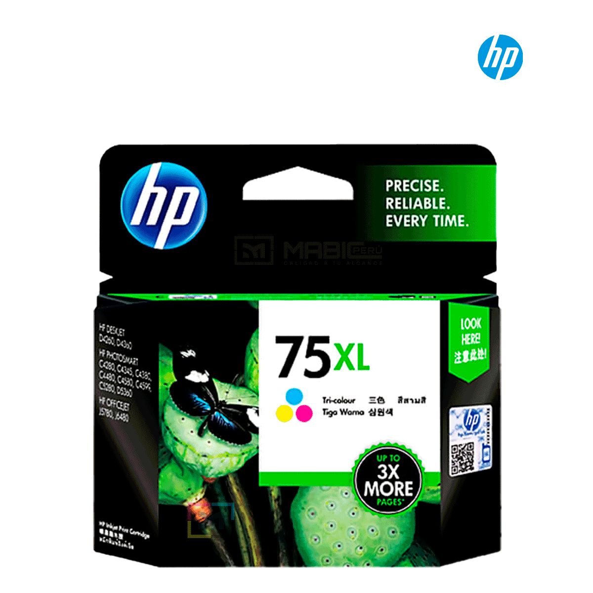HP - Cartucho de Tinta HP 75XL Tricolor CB338WL Original