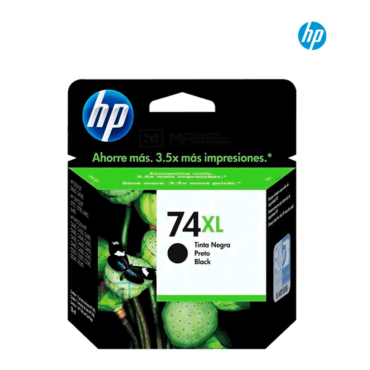 HP - Cartucho de Tinta HP 74XL Negro CB336WL Original