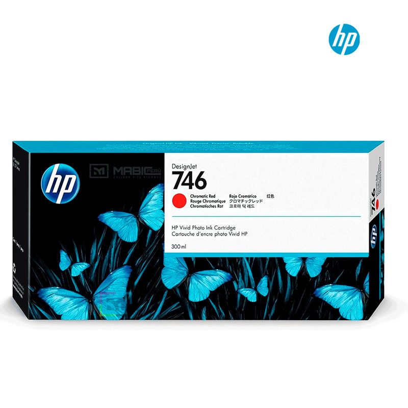 HP - Cartucho de Tinta HP 746 Rojo Cromático P2V81A Original