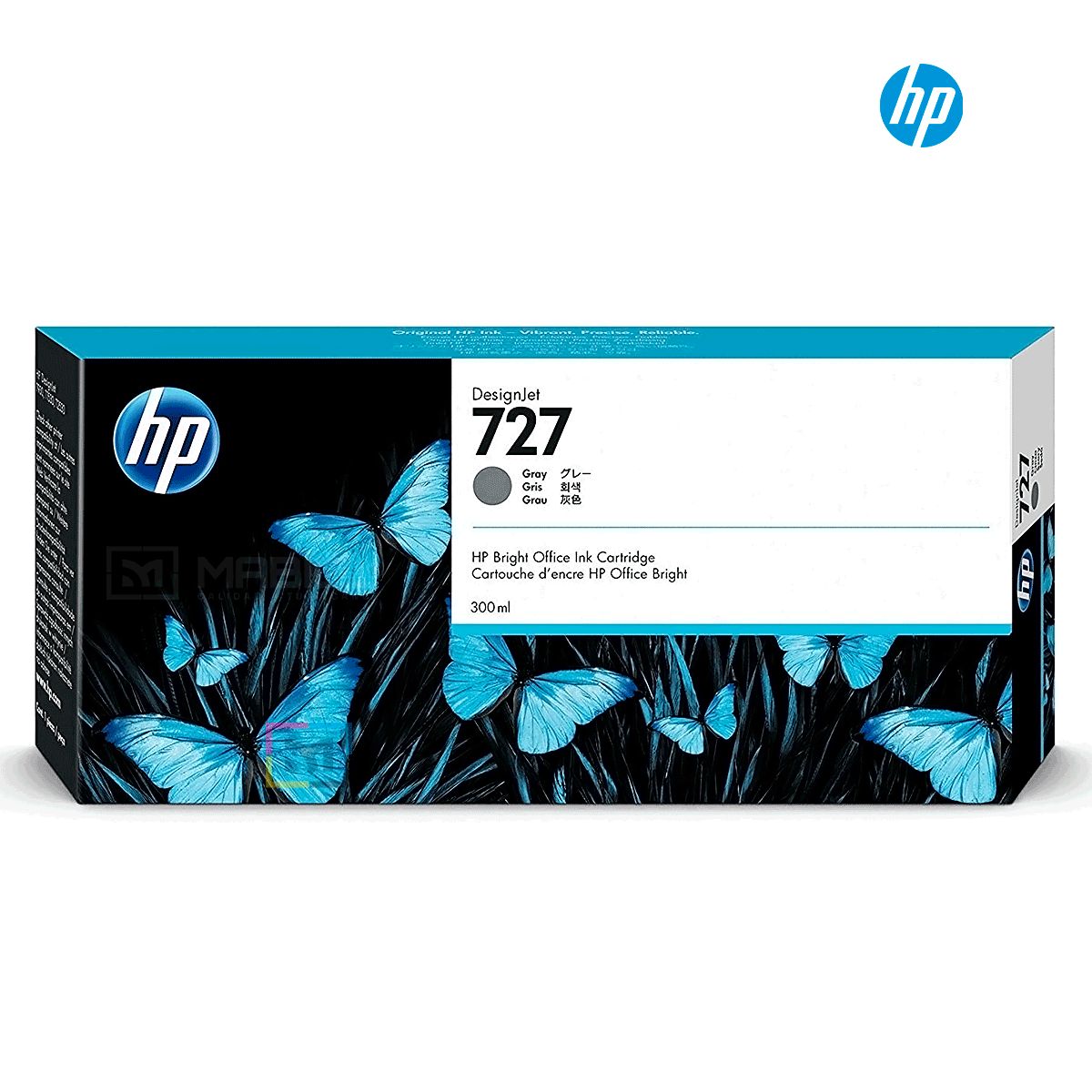 HP - Cartucho de Tinta HP 727 Gris F9J80A Original