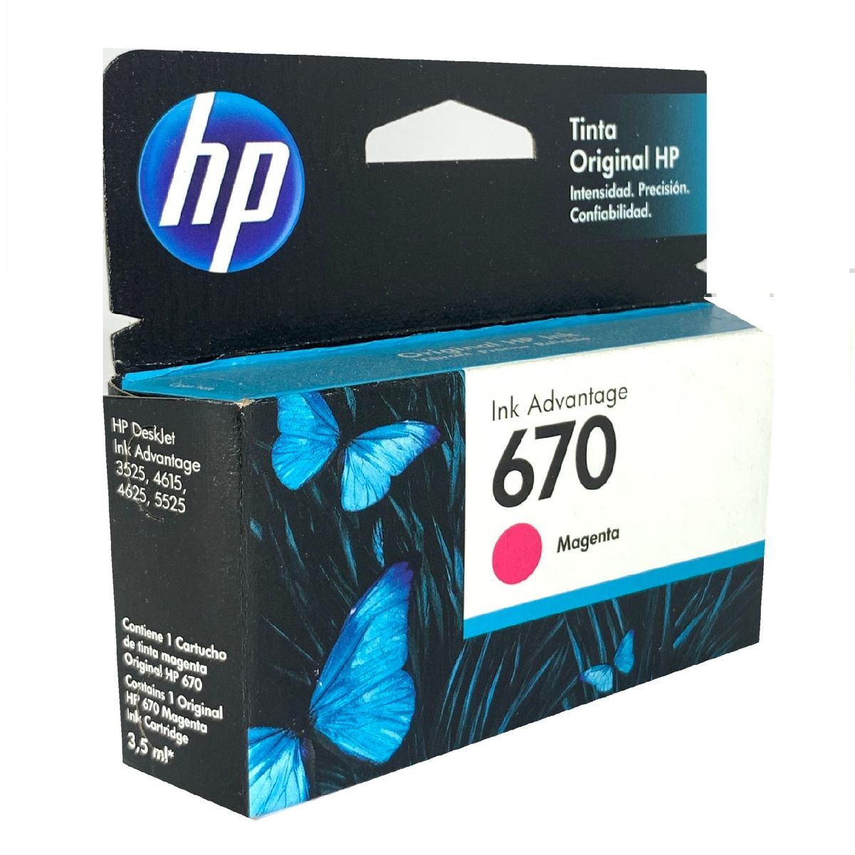 HP - Cartucho de Tinta HP 670 Magenta CZ115AL Original