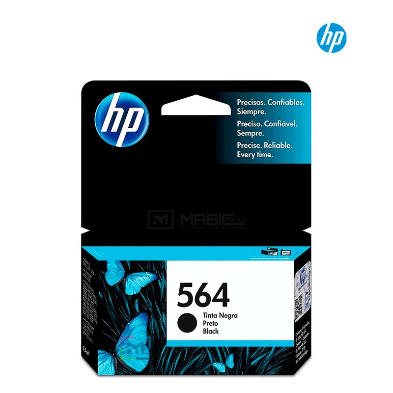 HP - Cartucho de Tinta HP 564 Negro CB316WL Original