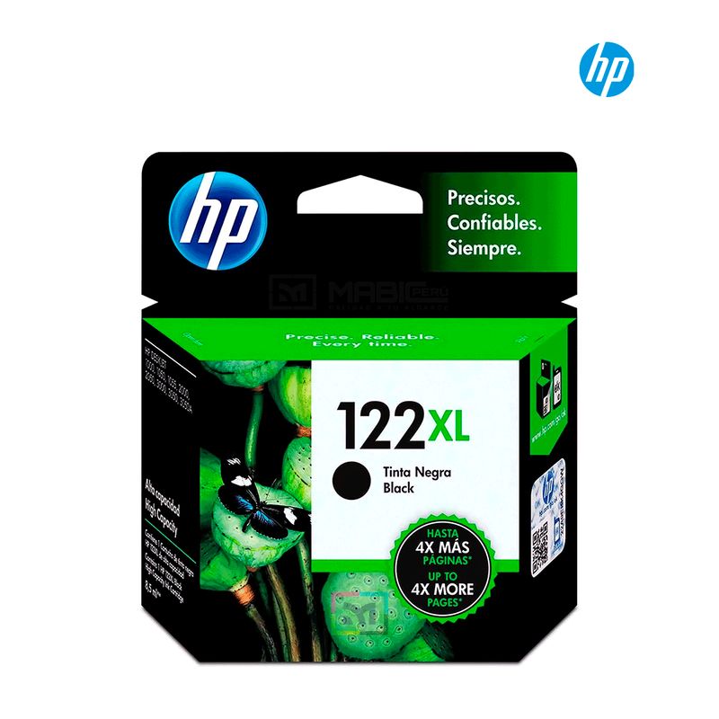 HP - Cartucho de Tinta HP 122XL Negro CH563HL Original
