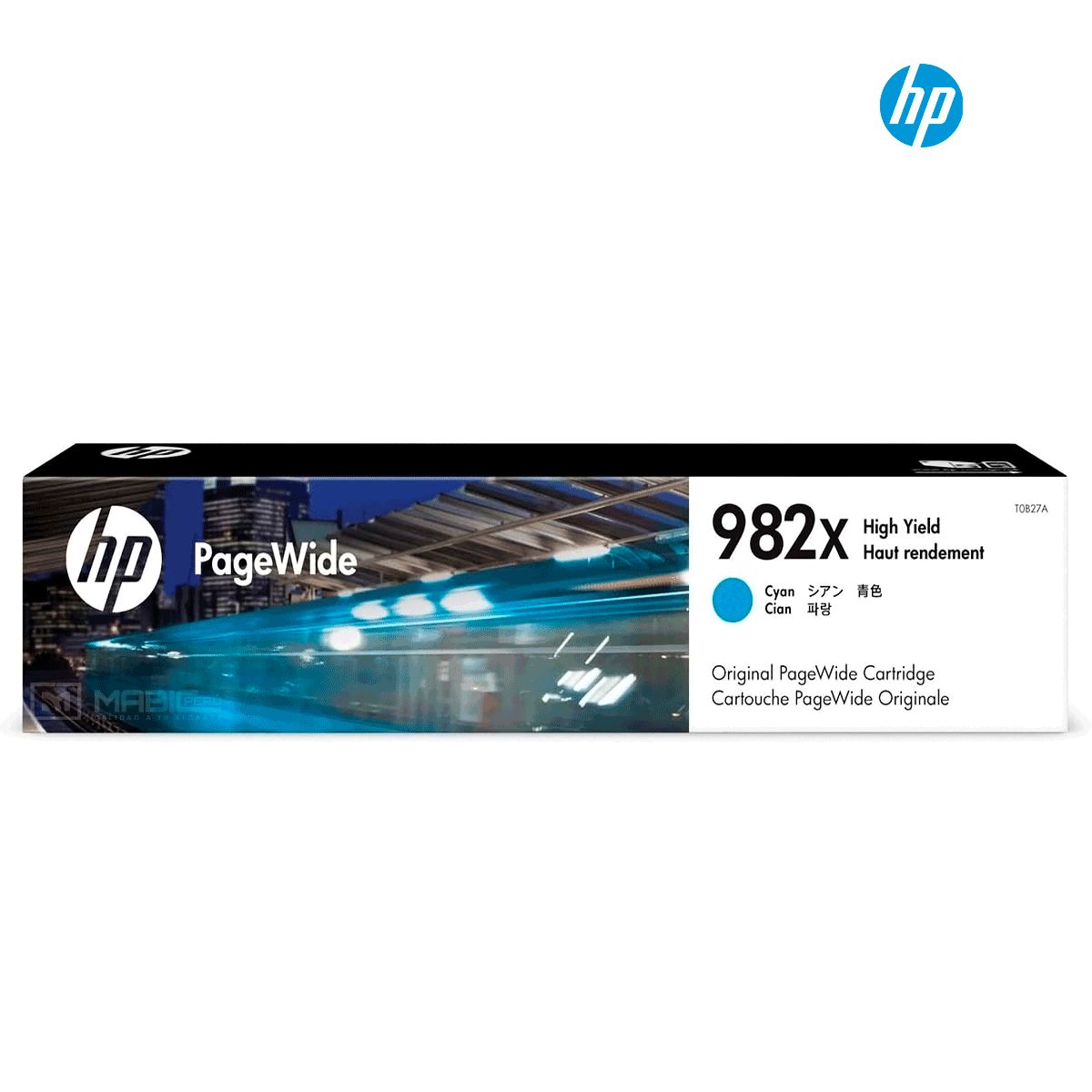 HP - Cartucho de Tinta HP 982X Cian T0B27A Original