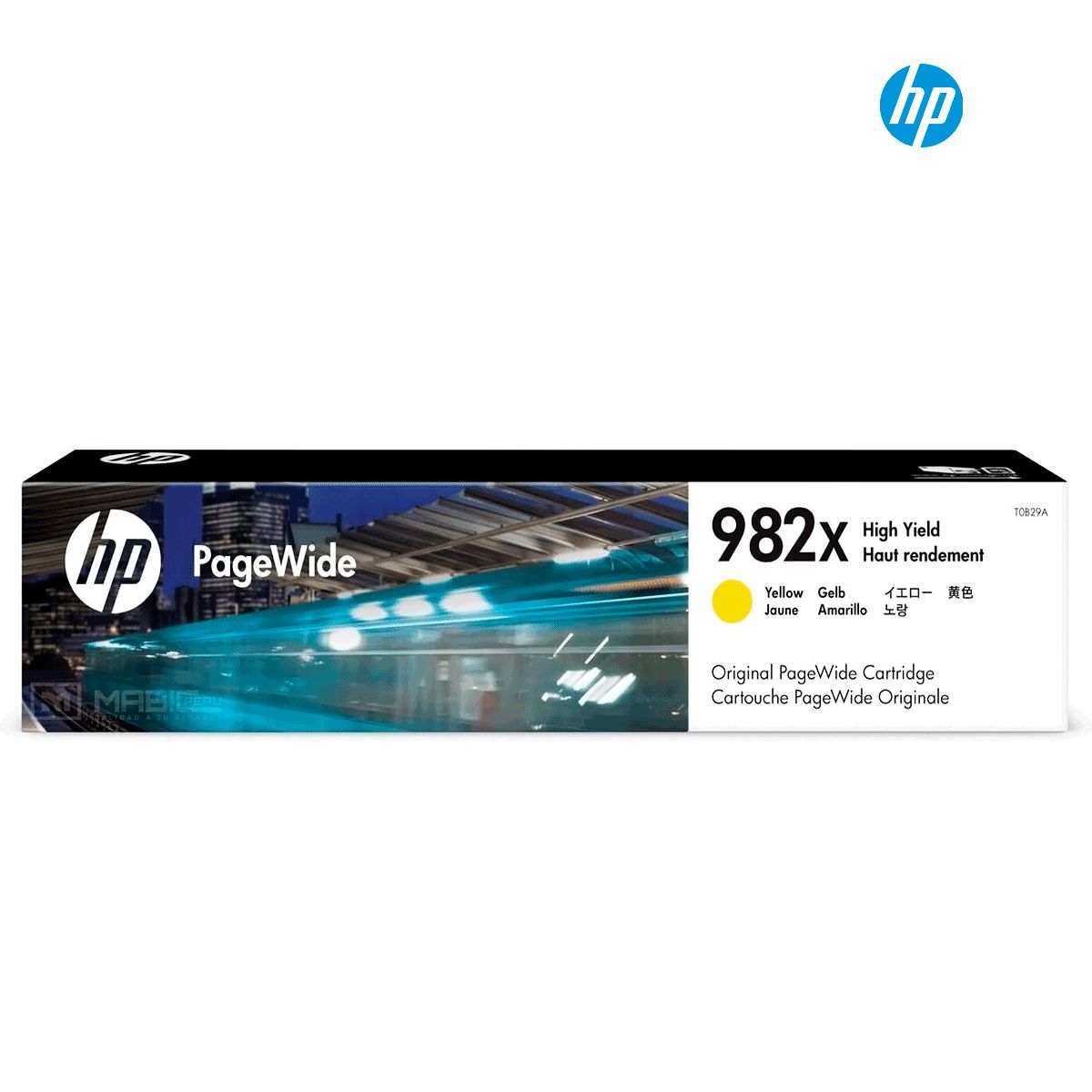 HP - Cartucho de Tinta HP 982X Amarillo T0B29A Original