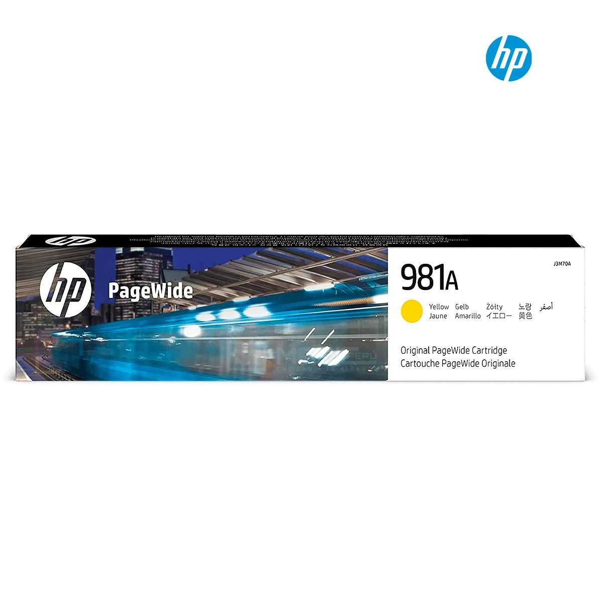 HP - Cartucho de Tinta HP 981A Amarillo J3M70A Original