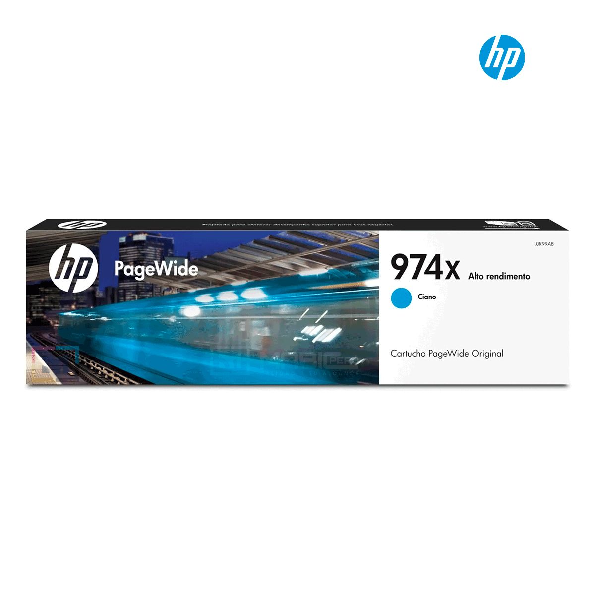 HP - Cartucho de Tinta HP 974XL Cian L0R99AL Original
