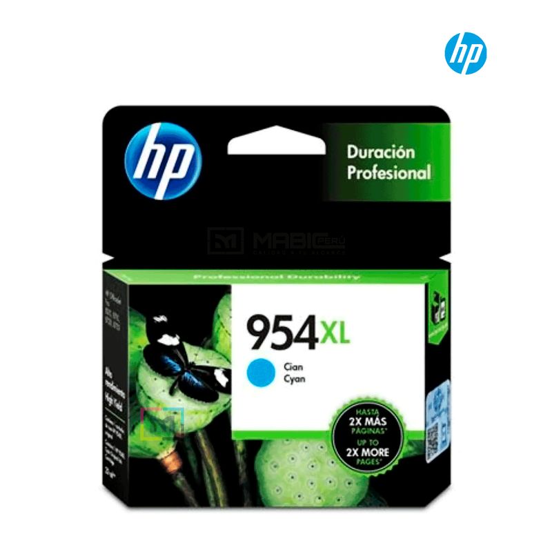 HP - Cartucho de Tinta HP 954XL Cian L0S62AL Original