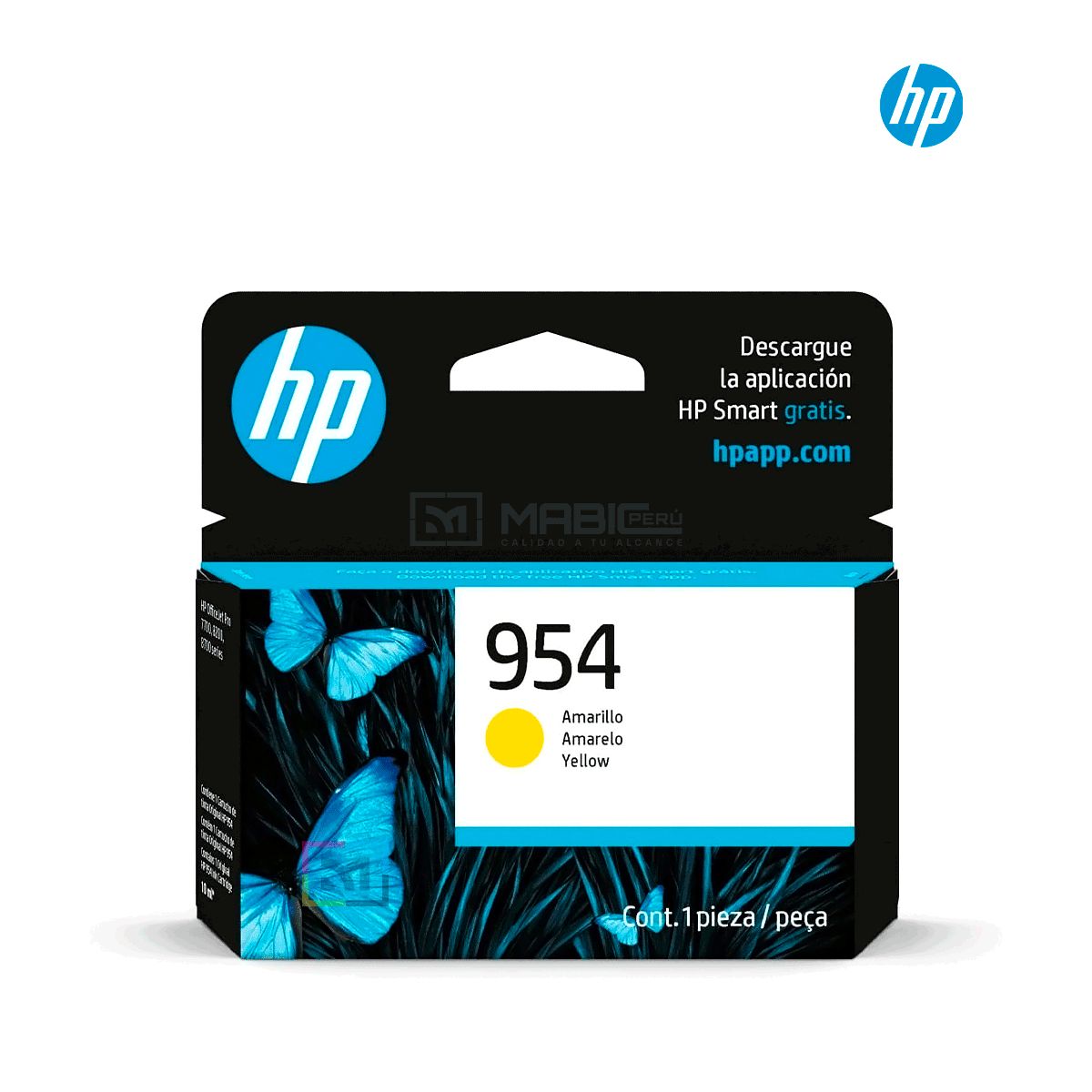 HP - Cartucho de Tinta HP 954 Amarillo L0S56AL Original
