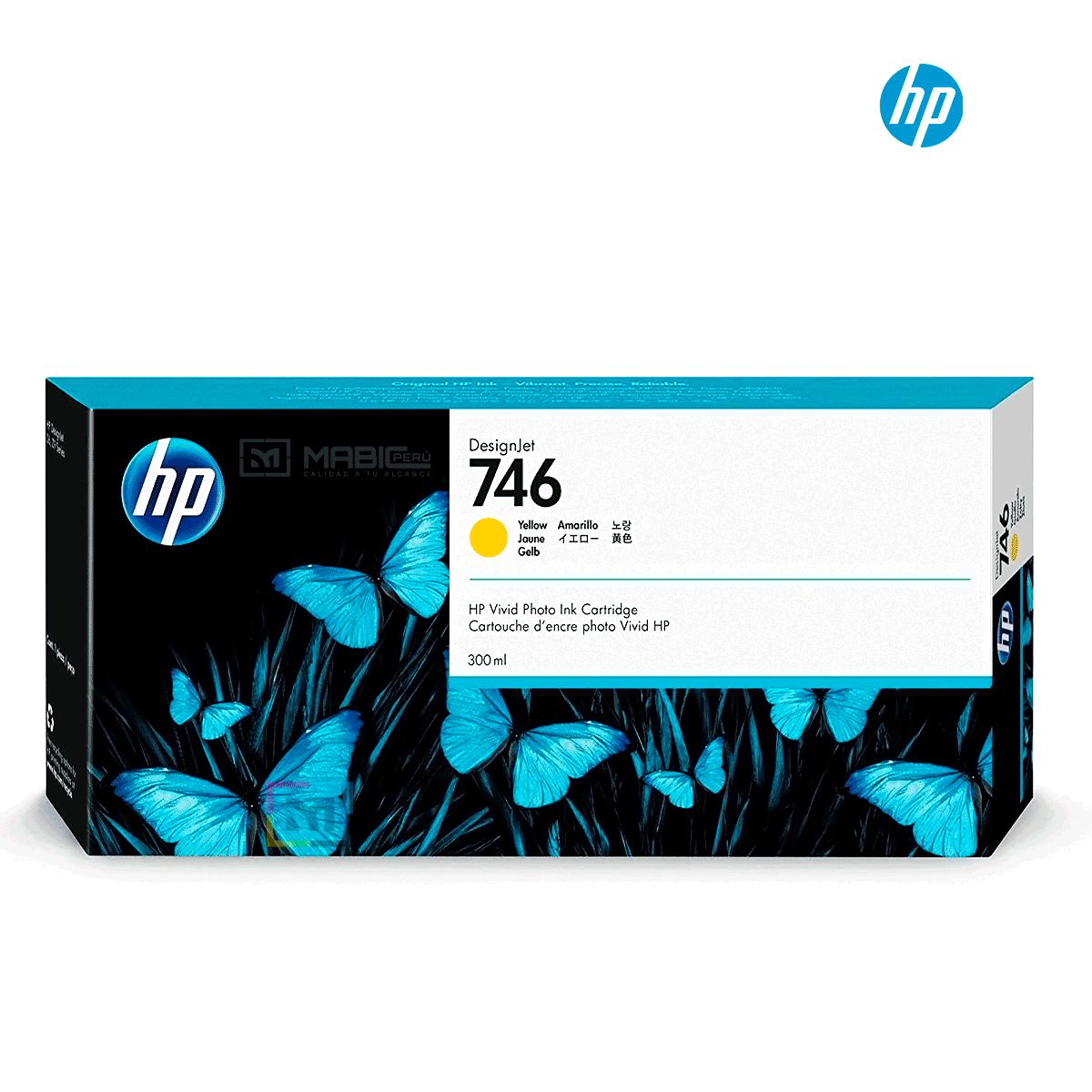 HP - Cartucho de Tinta HP 746 Amarillo P2V79A Original