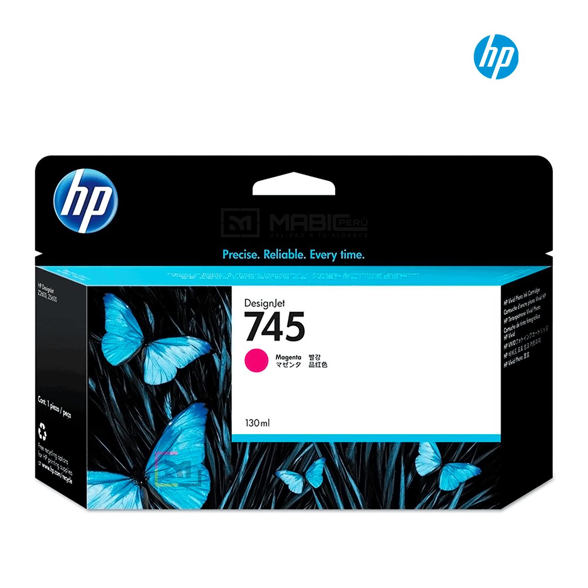 HP - Cartucho de Tinta HP 745 Magenta F9J95A Original