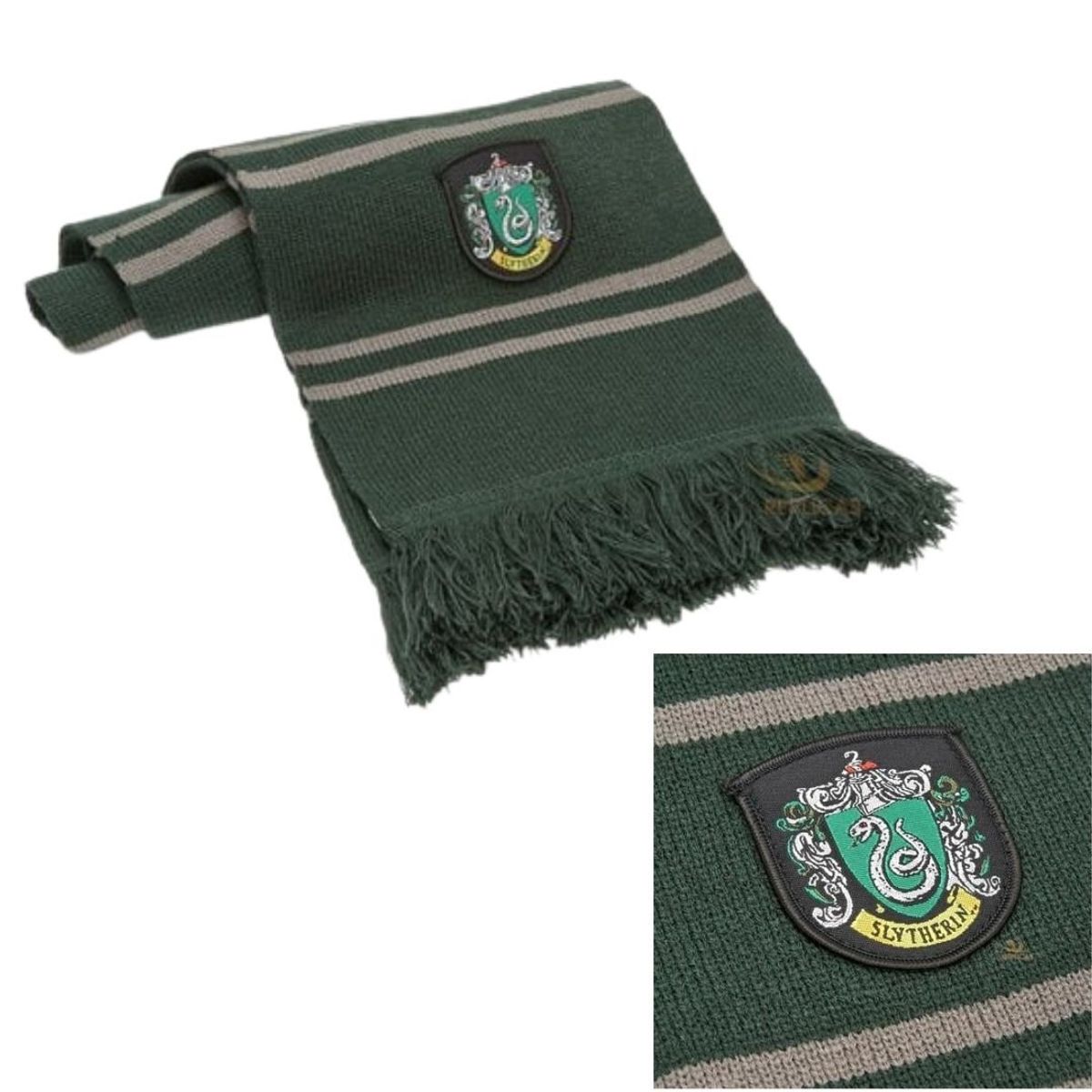 GENERICO - Bufanda Slytherin Chalina Harry Potter Hogwarts