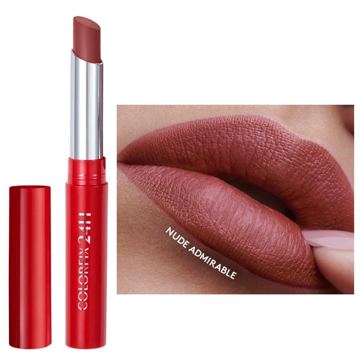 ESIKA - Labial colorfix 24h mate ésika nude admirable