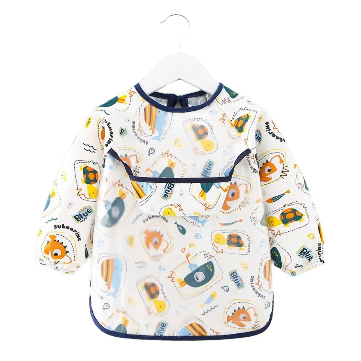 GENERICO - Babero Impermeable 18 a 24 meses Mundo Marino