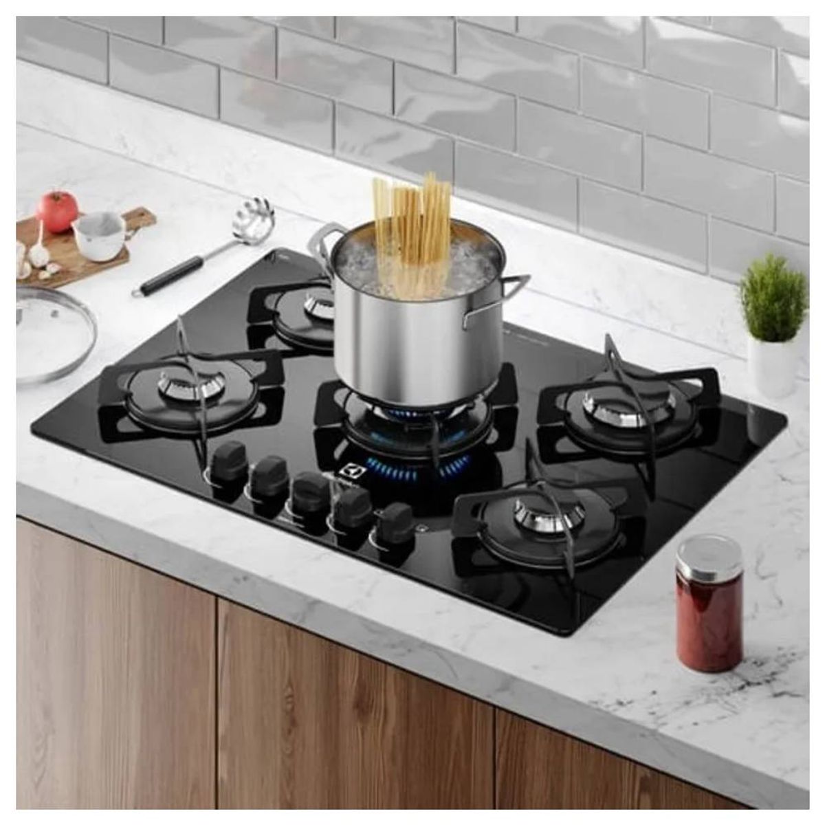 ELECTROLUX - Cocina Empotable a Gas 5 Quemadores Electrolux 75Cm (ETGZ30T0EPUB)